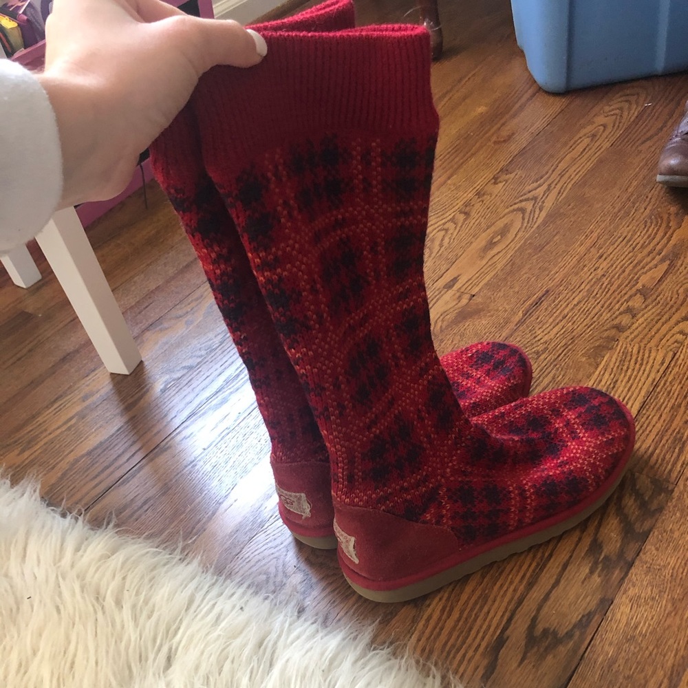 Extremely rare and stunning knit Ugg boots!